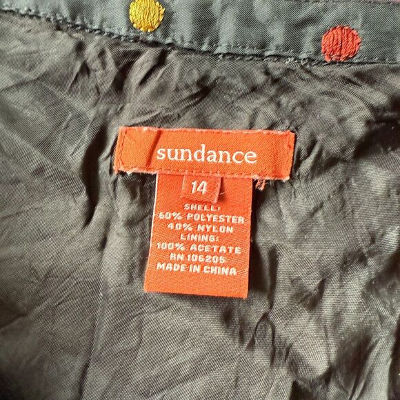 Sundance Circle Twirl Polka Dot Swirl Skirt Formal Evening Special Occasion 14 - Picture 3 of 3